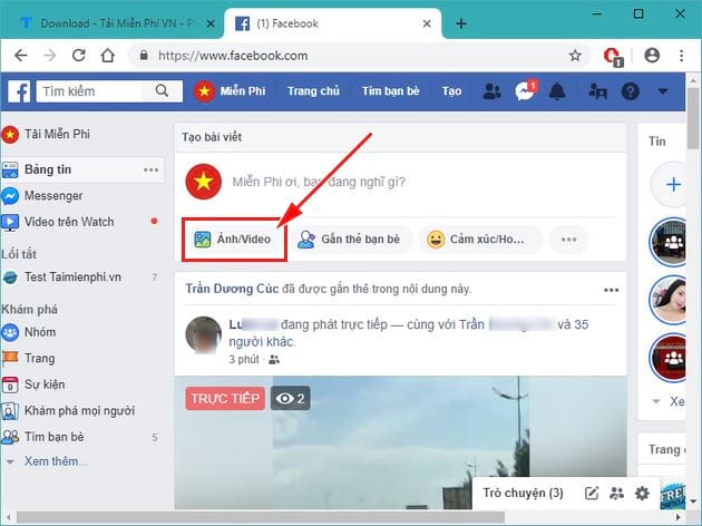 Cách Đăng Video Trên Facebook - Trungancorp.Com